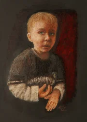 Petit garçon réfléchissant, 2009